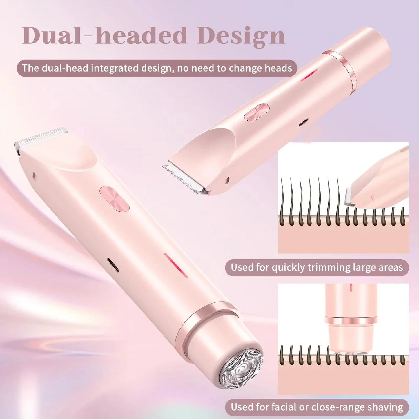SmoothTrim™ - Dual Precision Shaver